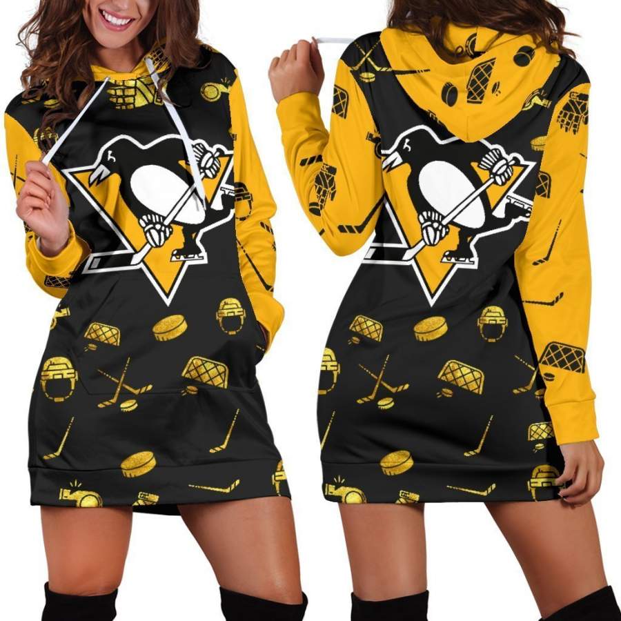 Pittsburgh Penguins Hoodie Dress