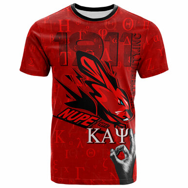 Kappa Alpha Psi T-Shirt – Custom Fraternity Cool Bunny Mascot T-Shirt