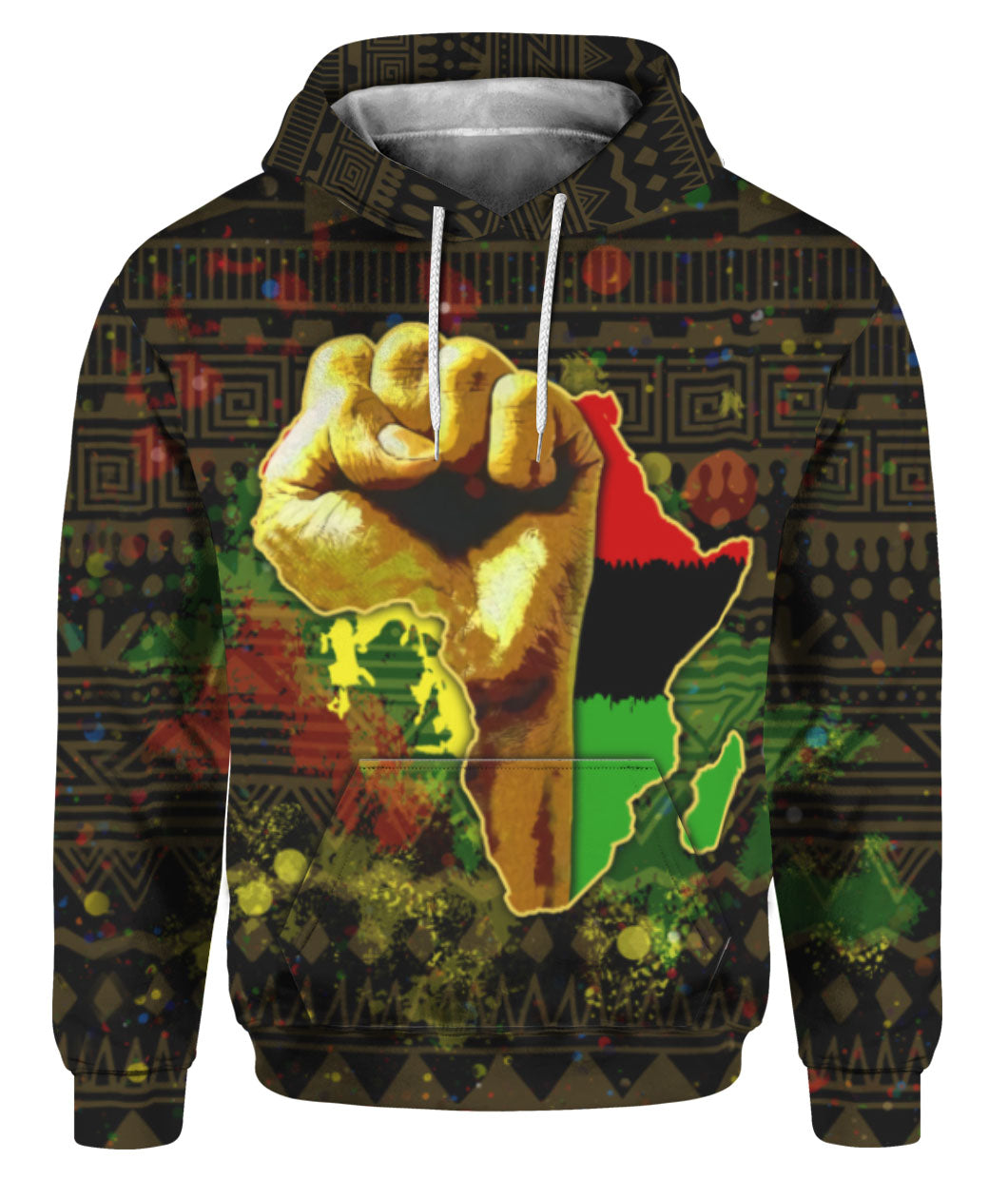 Oragontee Africa Black Power 3D All Over Print | For Men & Women | Adult | Ht7687