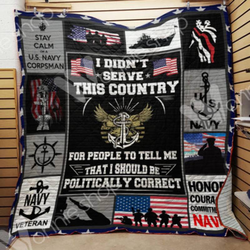 Navy Veteran Blanket SEP1603 95O51