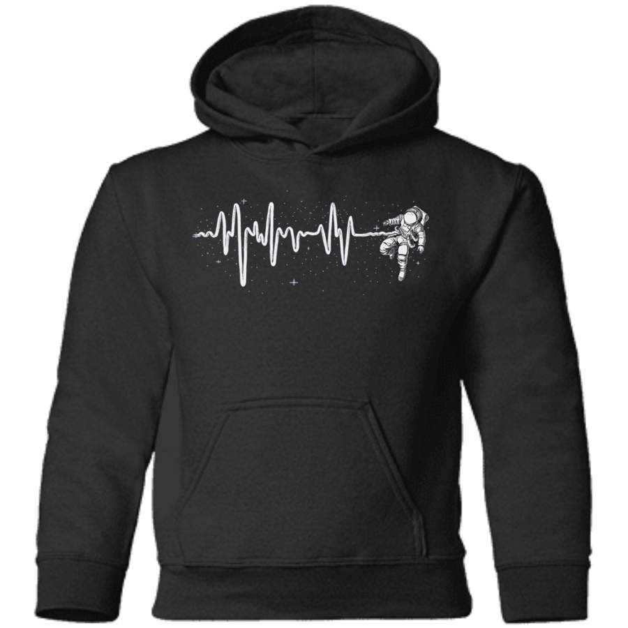 AGR Space Heartbeat Toddler Pullover Hoodie