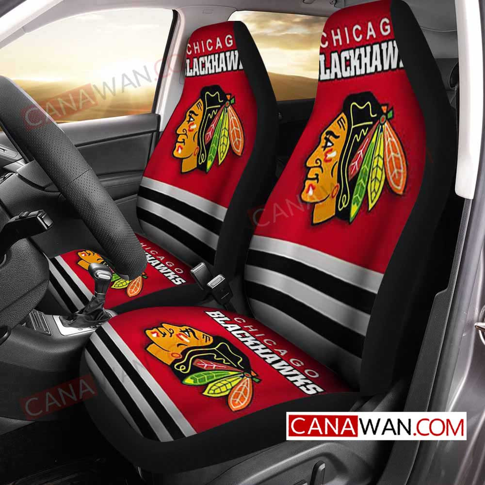 Chicago Blackhawks Style150 3D Customized Personalized Car Seat Cover