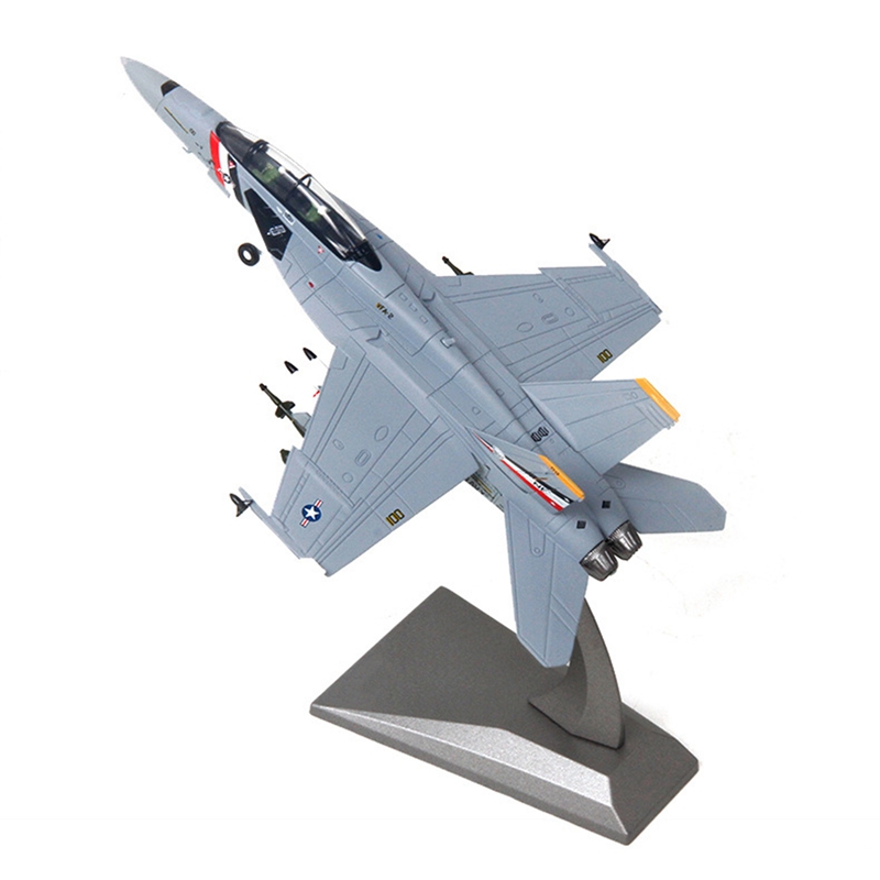 1/100 F18 American Hornet Fighter Diecast Aircraft Alloy Model for Adult Children Toys Display Plane Collect alx