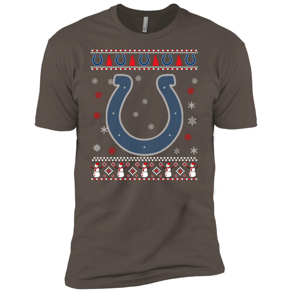 Check out this awesome Indianapolis Colts Ugly Christmas Sweater Men’s T-Shirt