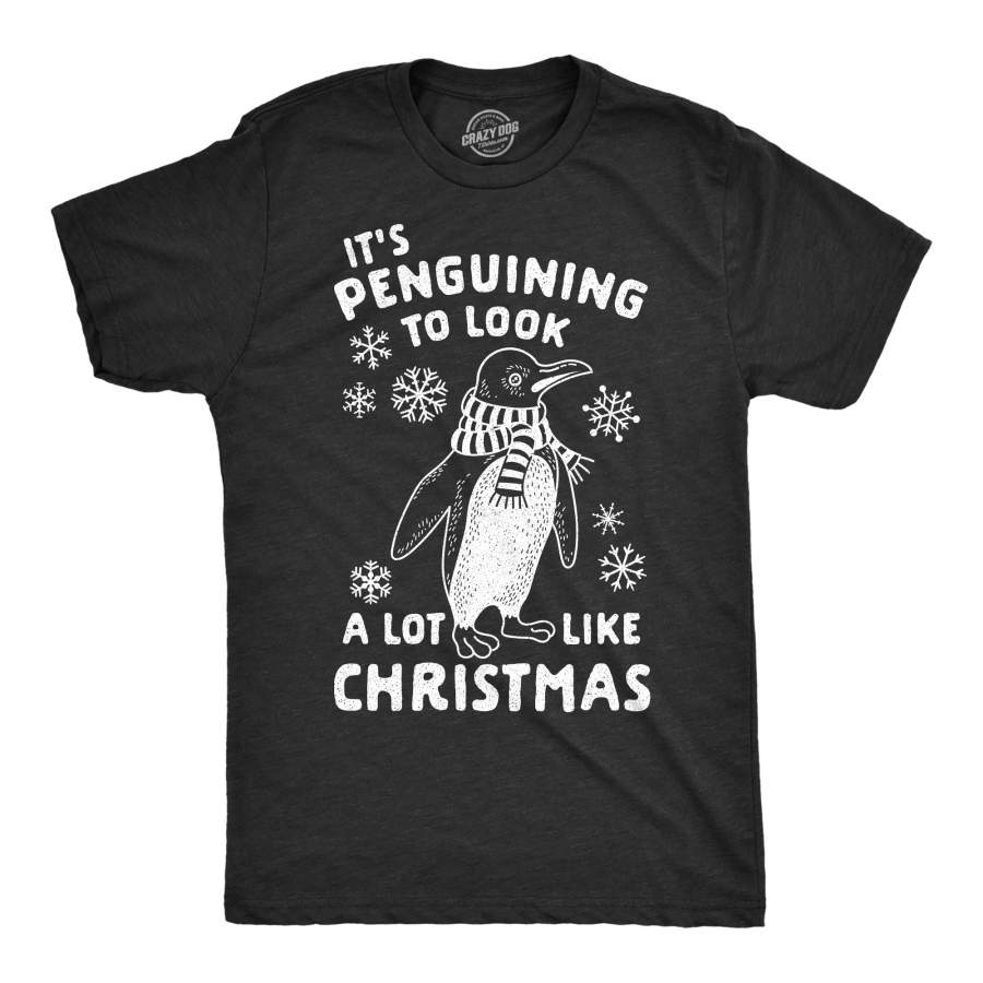 It’s Penguining To Look A Lot Like Christmas Men’s Tshirt