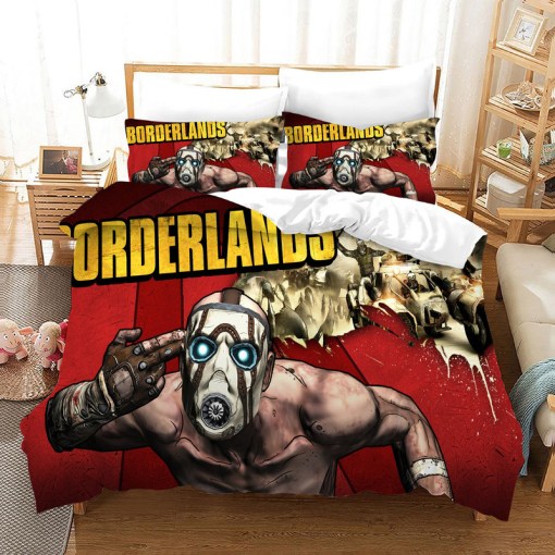 Borderlands 14 Duvet Cover Pillowcase Home Decor 3D Bedding Set 8076