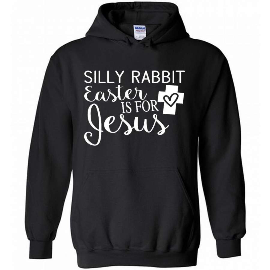 Silly Rabbit Easter Is For Jesus B – Gildan Heavy Blend Hoodie