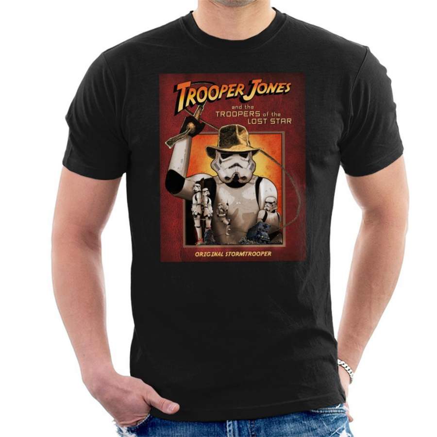 Original Stormtrooper Trooper Jones Parody Men’s T-Shirt