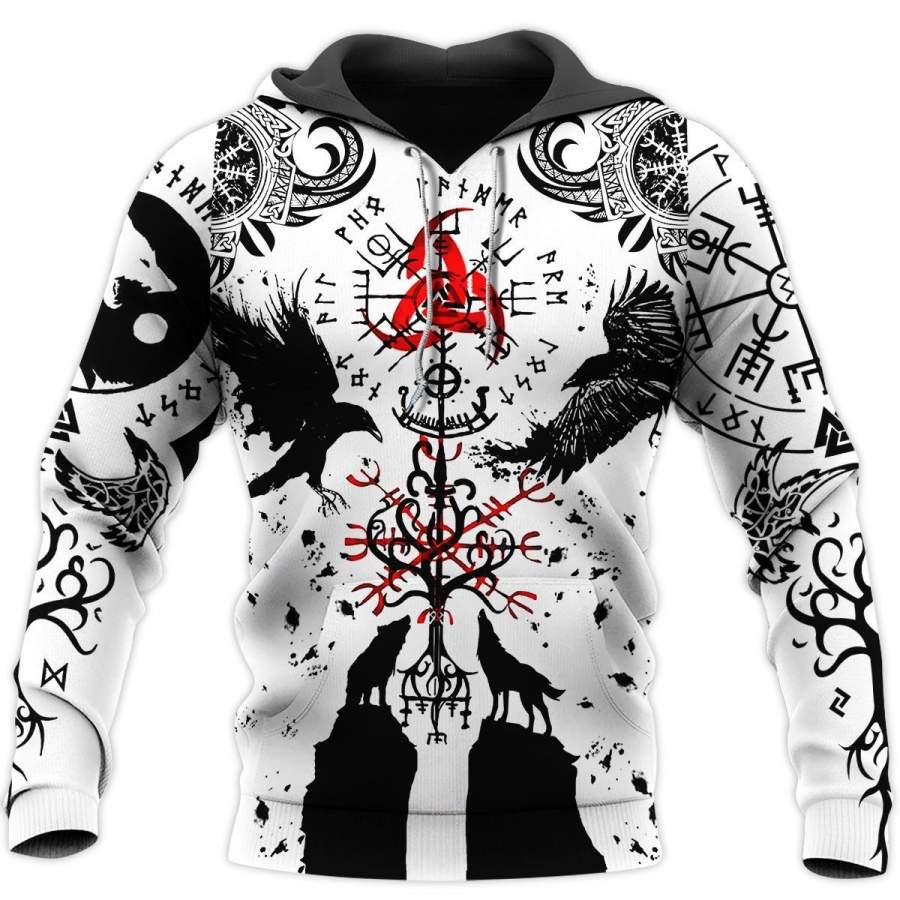 VIKINGS TATTOO 3D ALL OVER PRINTED SHIRTS