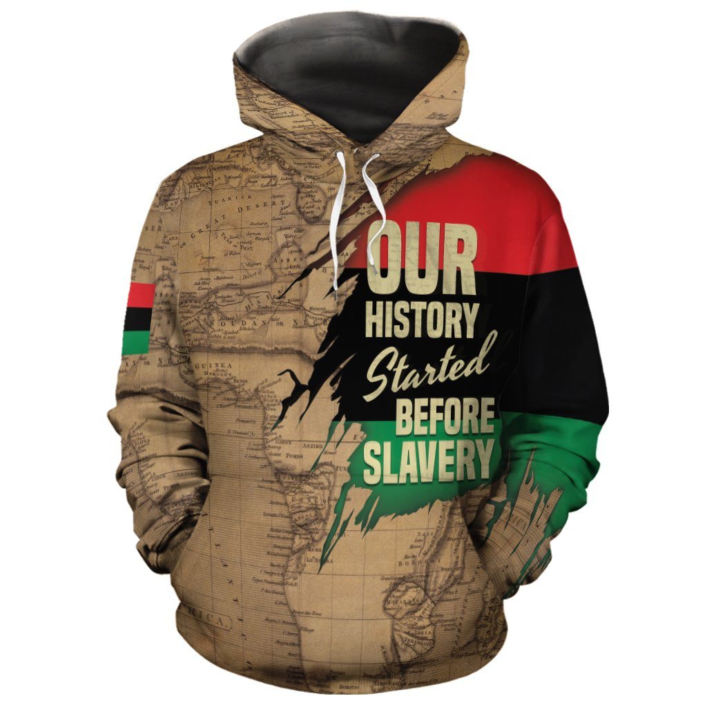 Power African All-Over Hoodie