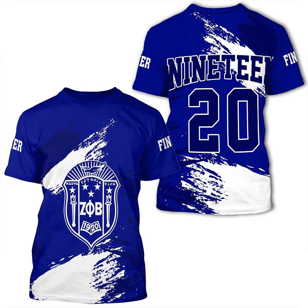 Wonder Print T Shirt – Zeta Phi Beta Nineteen T Shirt