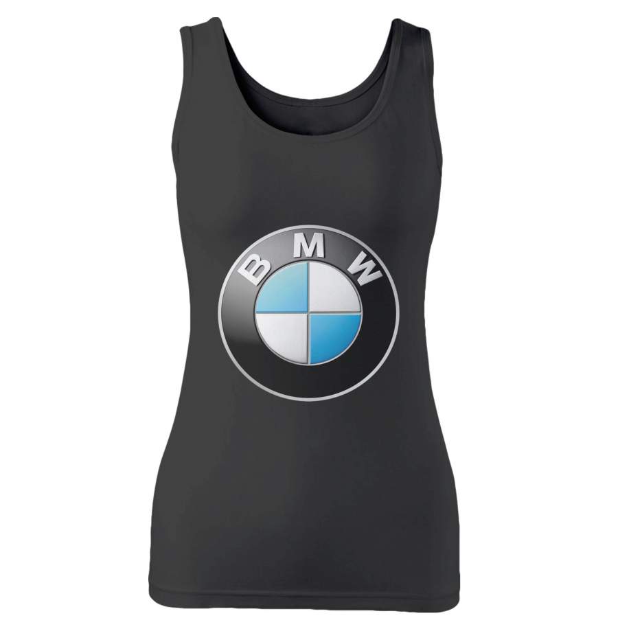 Bmw Color Emblem Logo Woman’s Tank Top