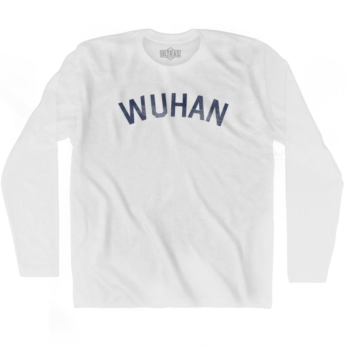 Wuhan Vintage Adult Cotton Long Sleeve T-shirt