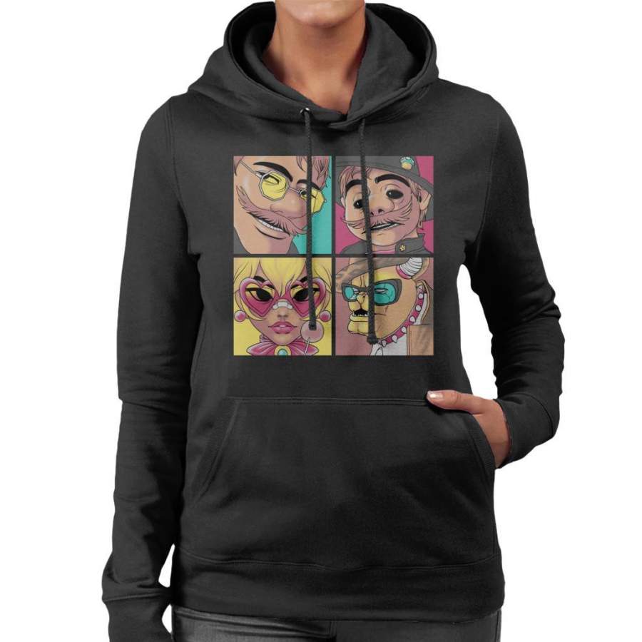 Super Mario Plumbarz Women’s Hooded Sweatshirt