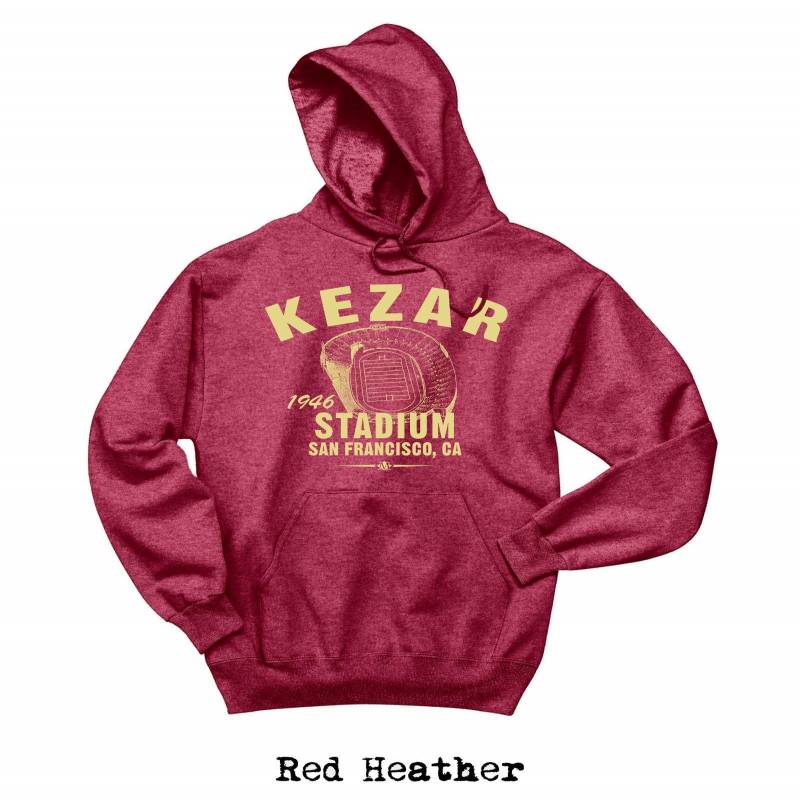 Crushtee Kezar Stadium 1946 Football Sweatshirt Crewneck or Hoodie Home Of Your San Francisco 49ers Any 2 Tees For 33 Long Sleeve Hoodie