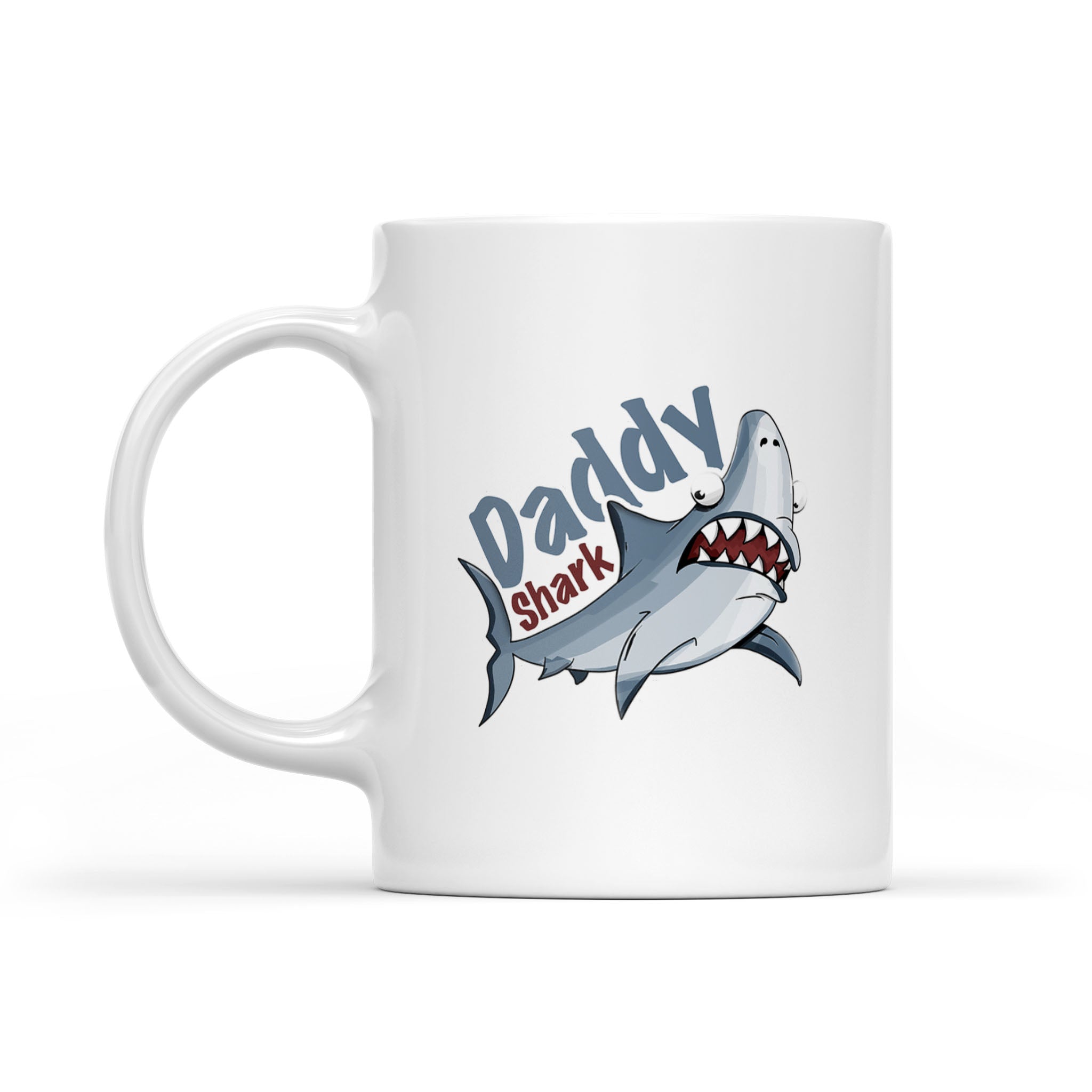 Daddy Shark – White Mug