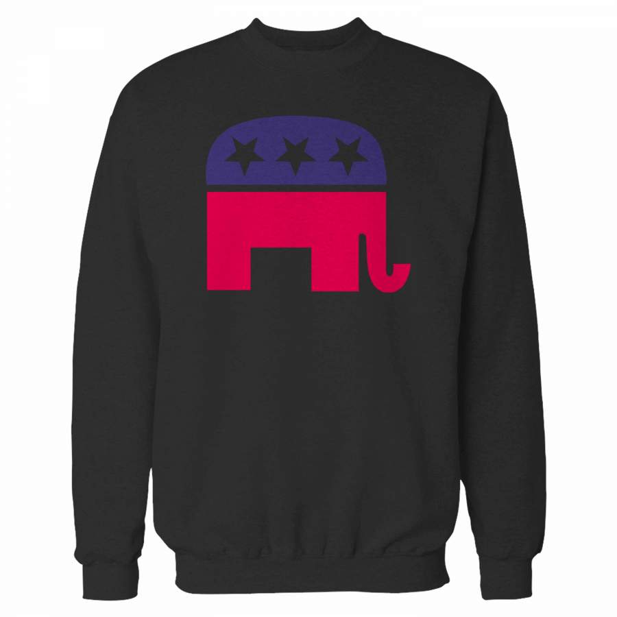 Vintage Republican Elephant Election Sweatshirt