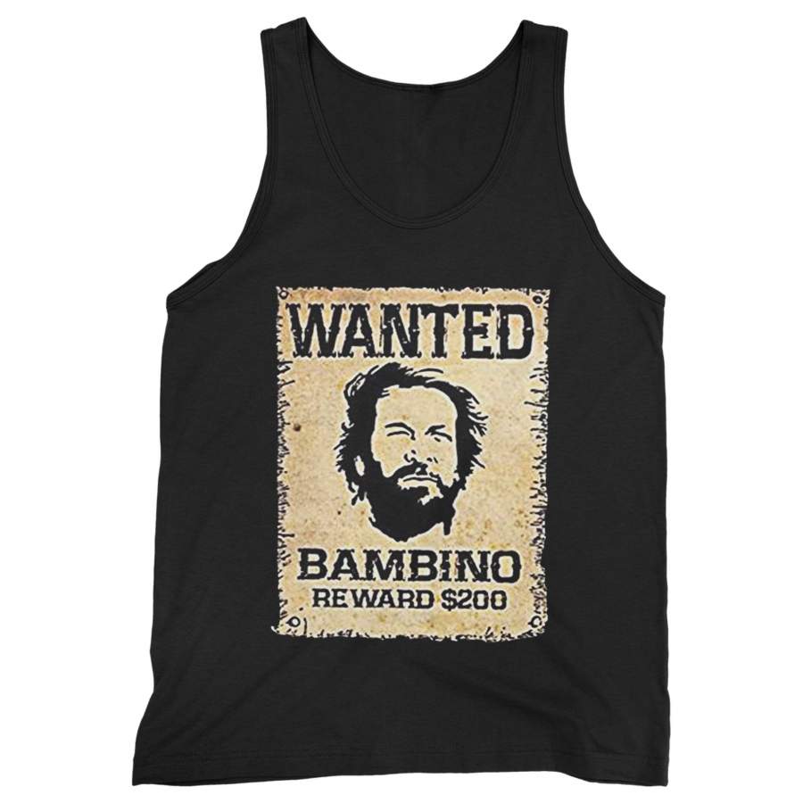 Bud Spencer Wanted Man’s Tank Top