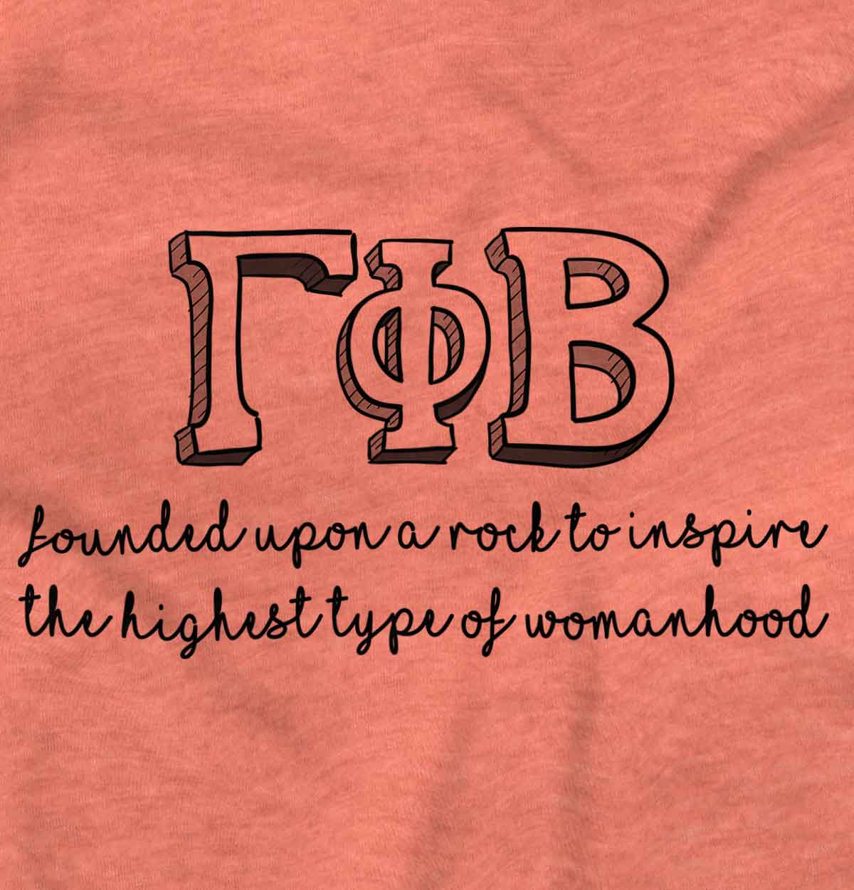 Motto Of A Gamma Vintage T Shirts