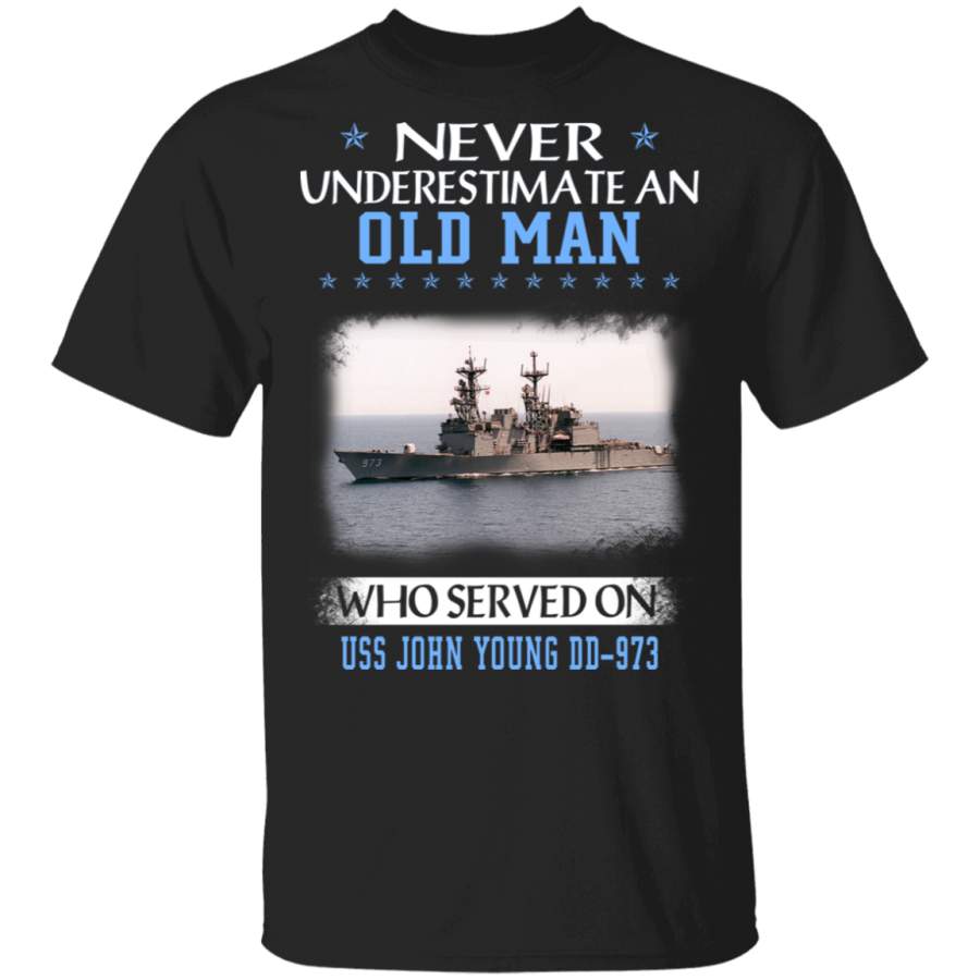 USS John Young DD-973 Veterans Day Christmas Gift T-Shirt