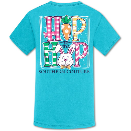 Southern Couture Hip Hop Easter Bunny Comfort Colors T-Shirt