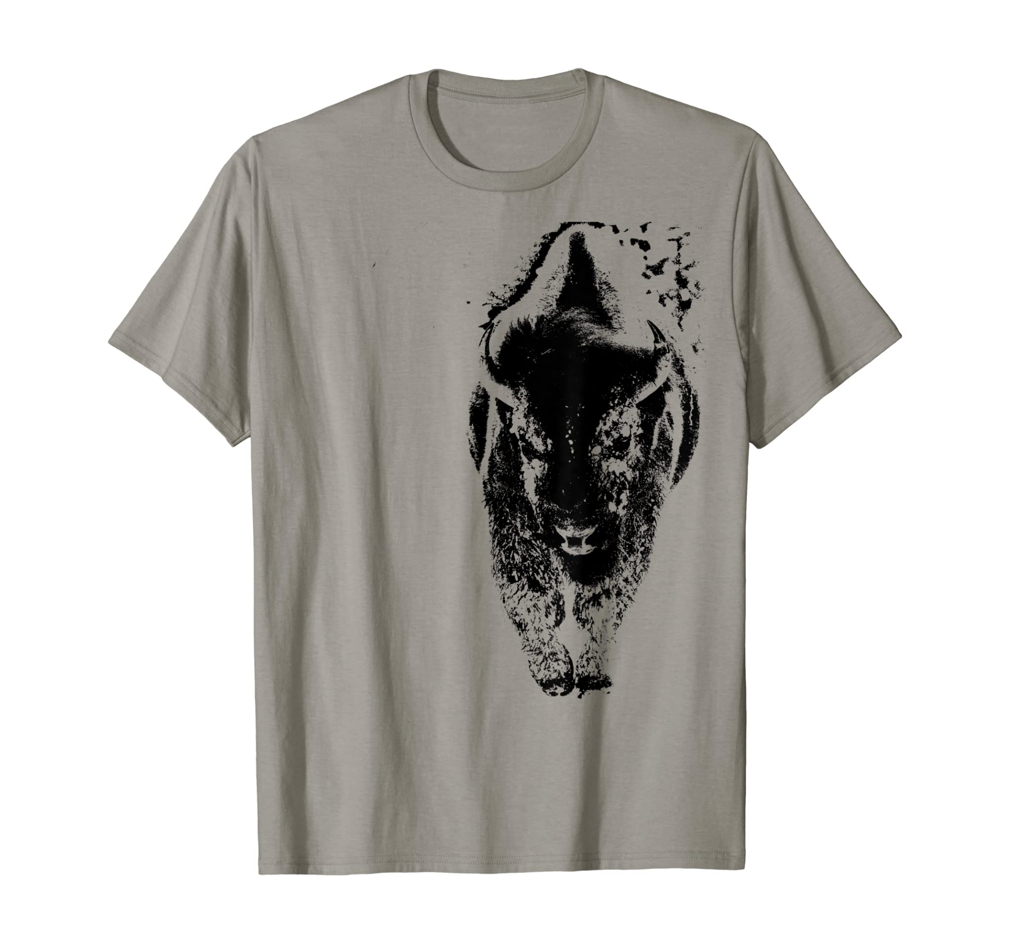 Buffalo Shirt American Bison Shirt snow Western Shirt Gift