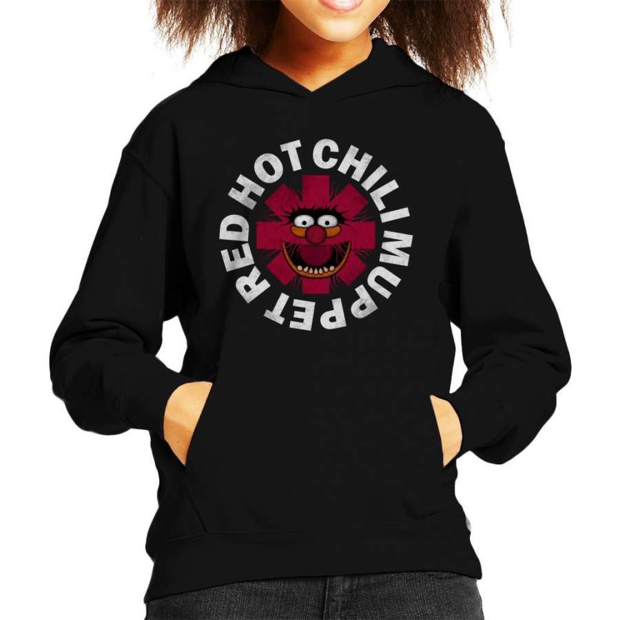 Red Hot Chilli Muppet Animal Kid’s Hooded Sweatshirt