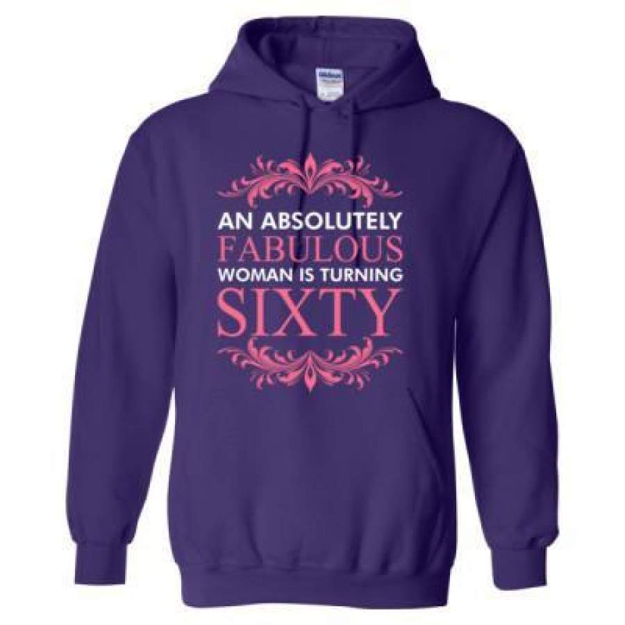 AGR An Absolutely Fabulous Woman Is Turning Sixty – Heavy Blend™ Hooded Sweatshirt