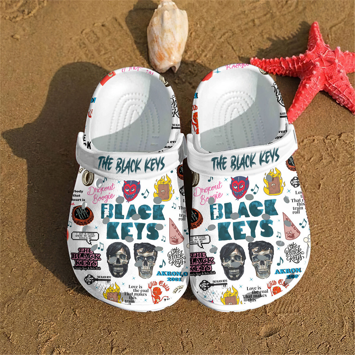 The Black Keys Music Crocss Clogs For Men Women And Kid 37O7Ivq6