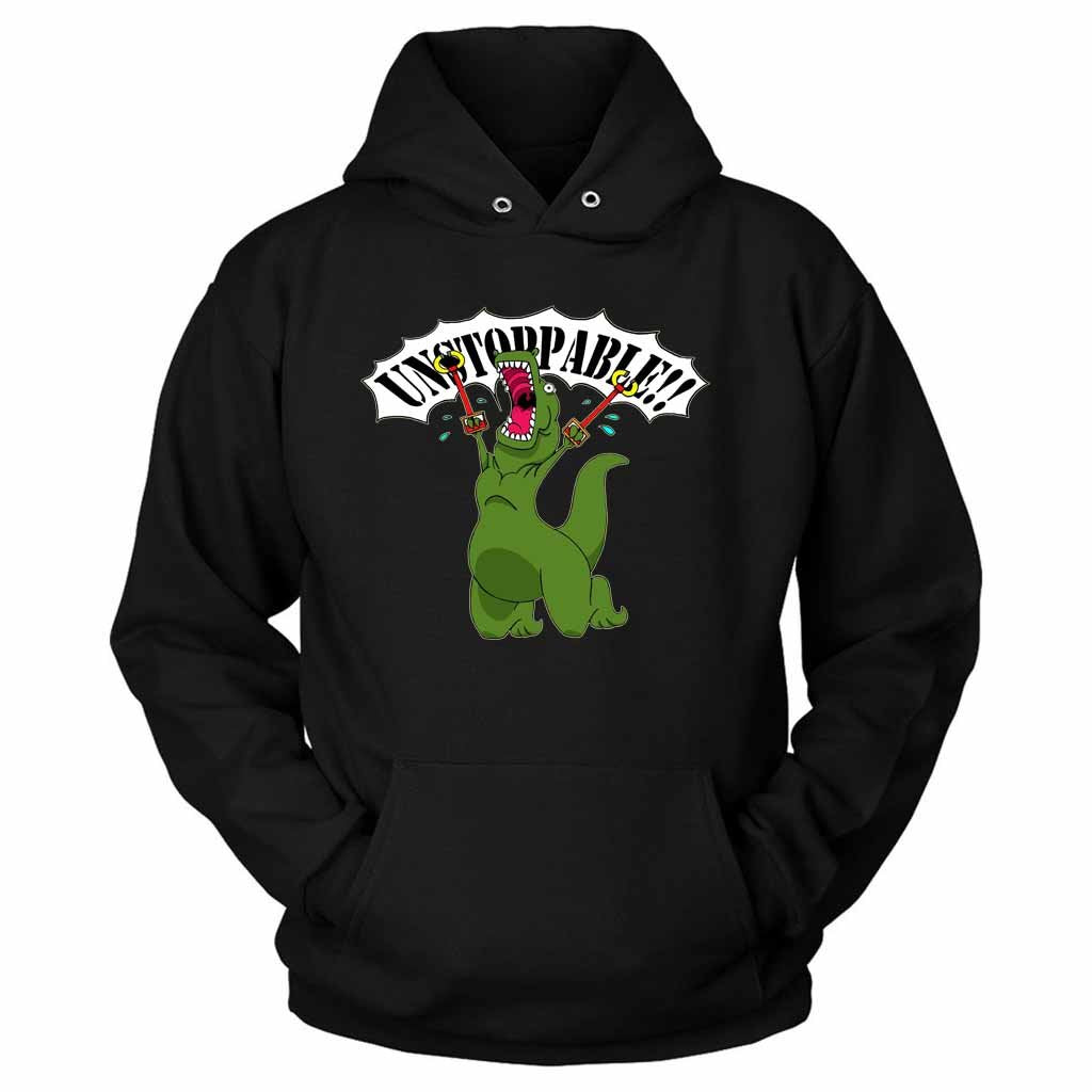 Unstoppable Dinosaur Unisex Hoodie