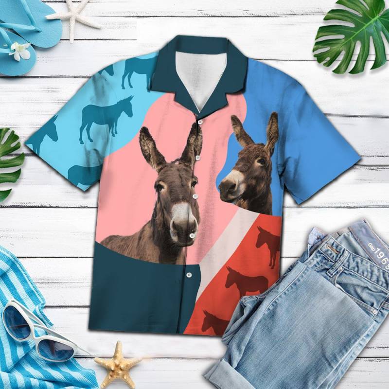 Donkey Lover Hawaii Shirt Ha100577