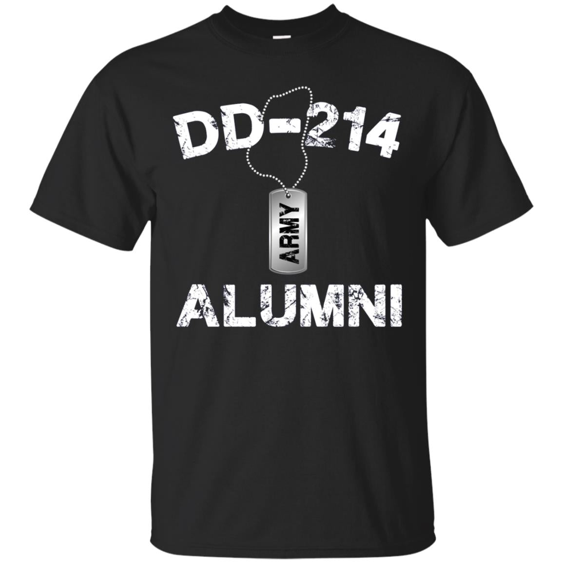 DD214 Proud Military Veteran DD-214 Alumni Army T-Shirt