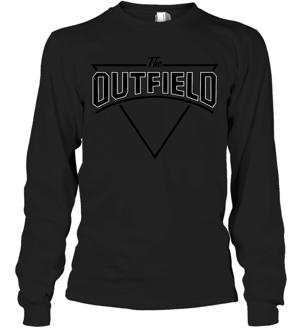 The Outfield Rock Band Triangle Logo Unique Men’s Long Sleeve