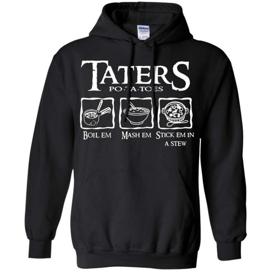 AGR The Lord Of The Rings Taters Potatoes Recipe Hoodie