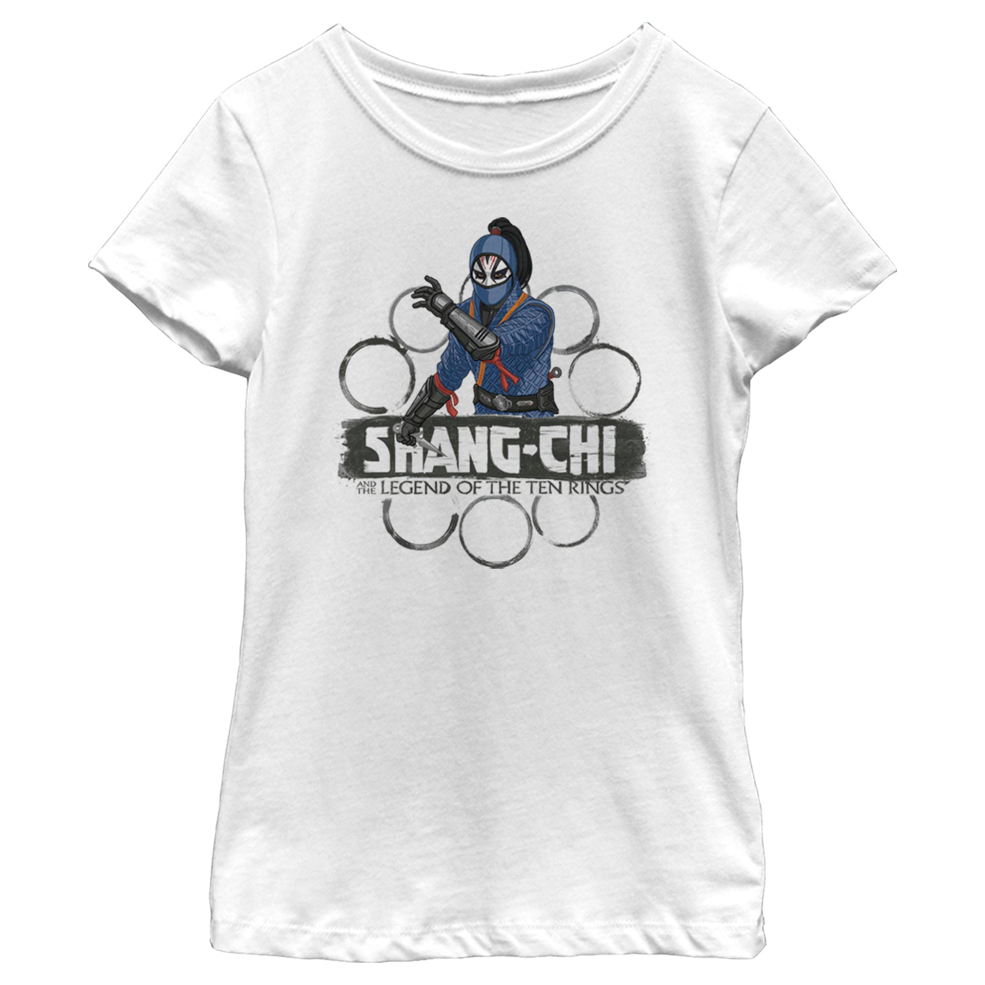 Shang-Chi Girl’S Shang-Chi And The Legend Of The Ten Rings Death Dealer Rings  T-Shirt