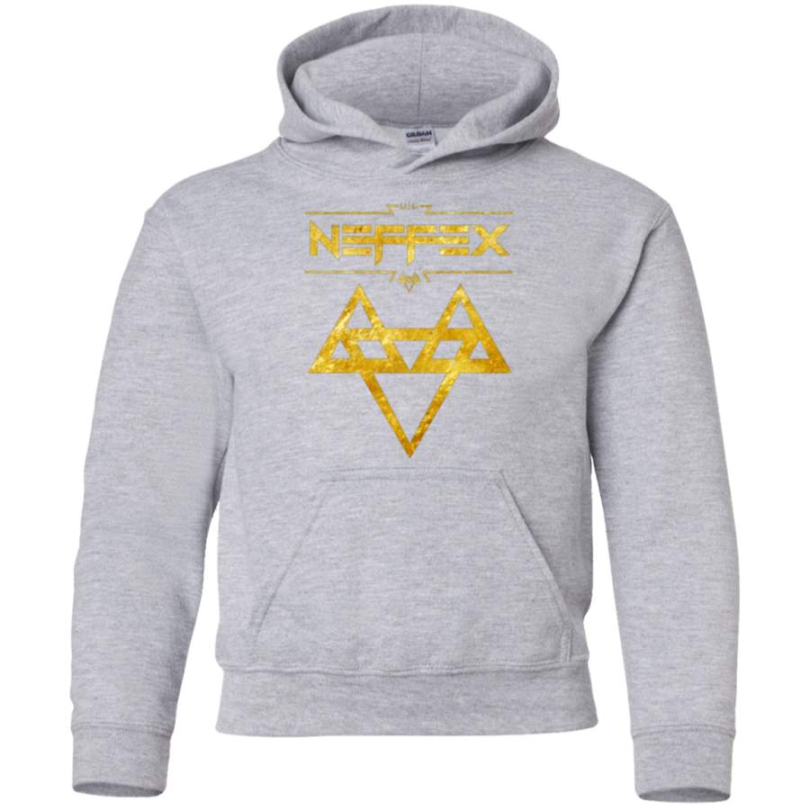 AGR Neffex logo gold limited edition Youth Pullover Hoodie