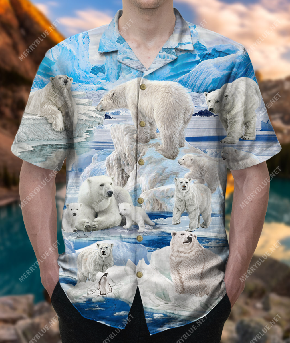 Polar Bear Live Be Unisex Hawaii Shirt Ha30491