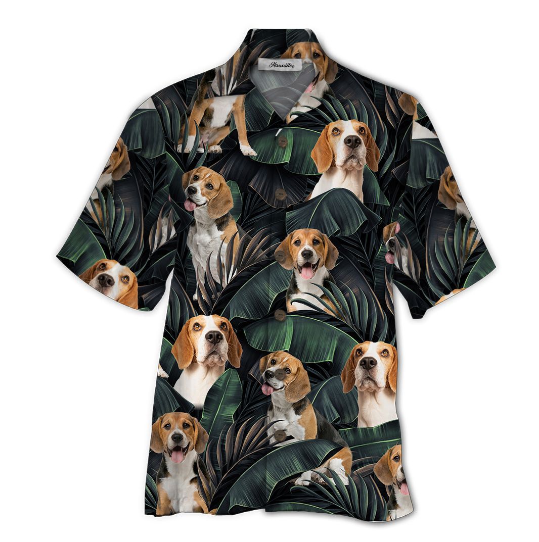 Beagle Black Unique Design Unisex Hawaiian Shirt For Men And Women Dhc17062333