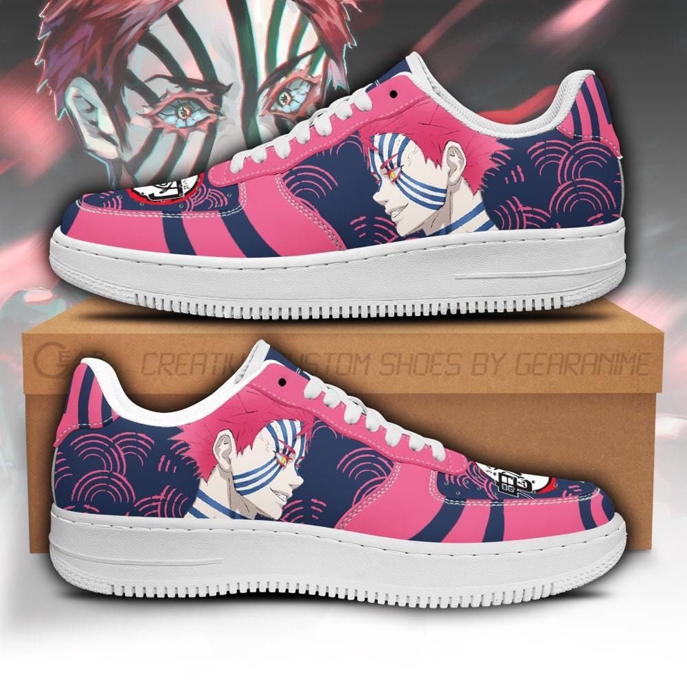 Akaza Sneakers Custom Demon Slayer Anime Shoes Fan Pt05 Unisex Men Women