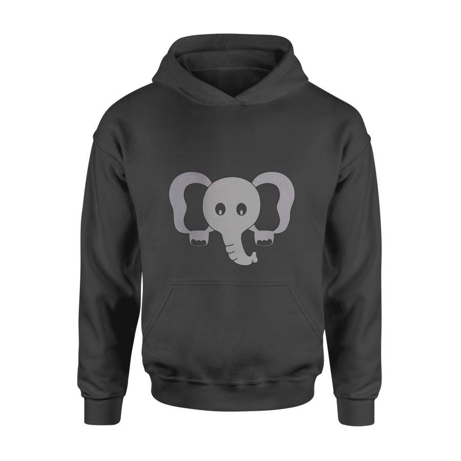 Peeking Elephant – Hoodie