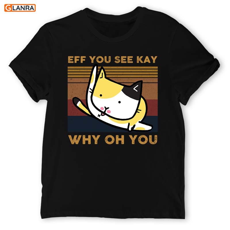 Personalized Eff You See Kay Why Oh You Tee, Custom Cat, Cat Hoodie, Cat Shirt, Gift For Cat Lovers, Funny Cat Shirt