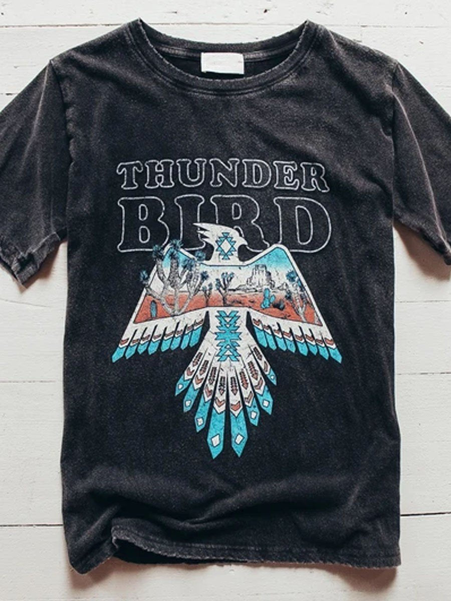 Unisex Thunder Bird Cotton Tee