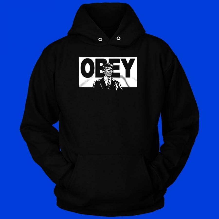 They Live Obey Men’S Hoodie T-Shirt