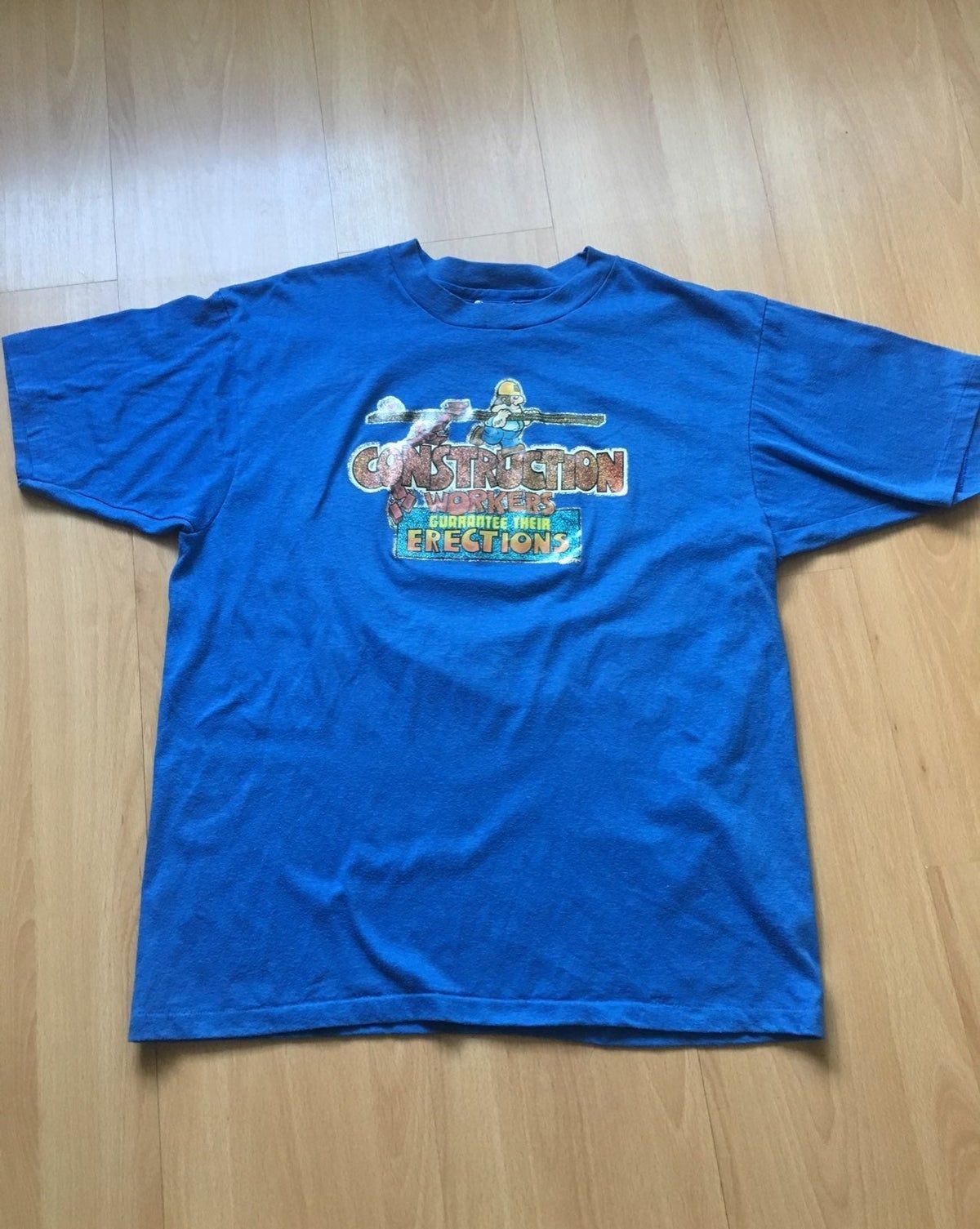 Vintage Construction Worker Shirt