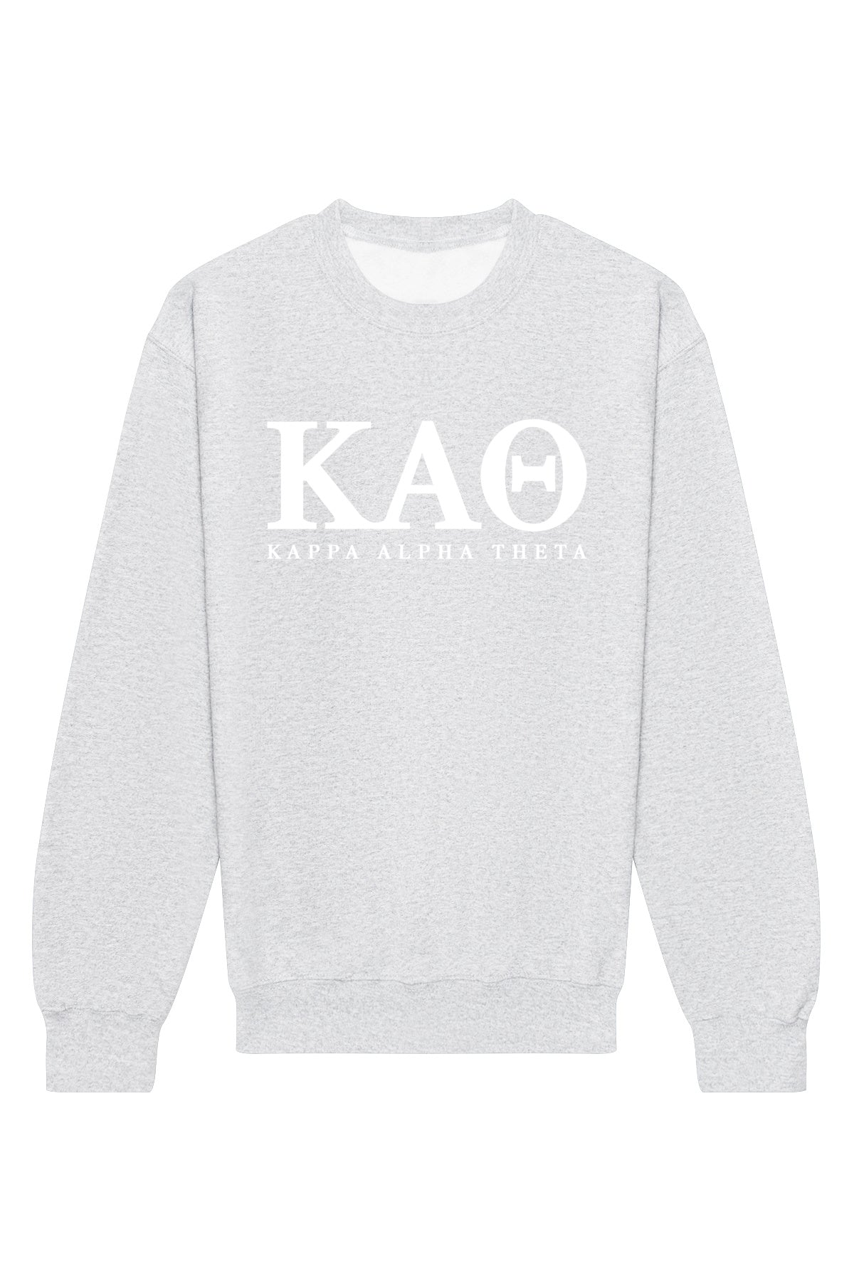 Kappa Alpha Theta Letters Crewneck Sweatshirt