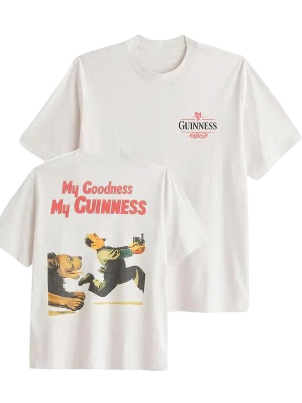 “Men’s Letter and Animal Printed Crew Neck T-Shirt – Casual Short Sleeve Crew Neck T-Shirt for Summer, Men’s Fashion Daily Wear T-Shirt “