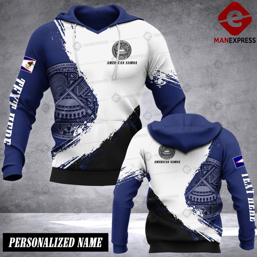 VH CUSTOMIZE  American Samoa 2606 hoodie – 3D ALL OVER PRINT