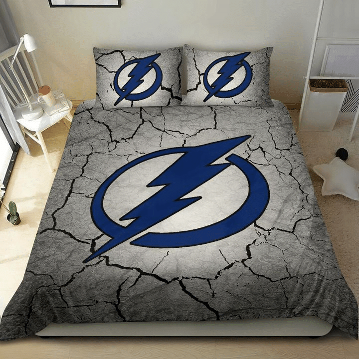 Tampa Bay Lightning Bedding Set, Quilt, Fleece Blanket W140914