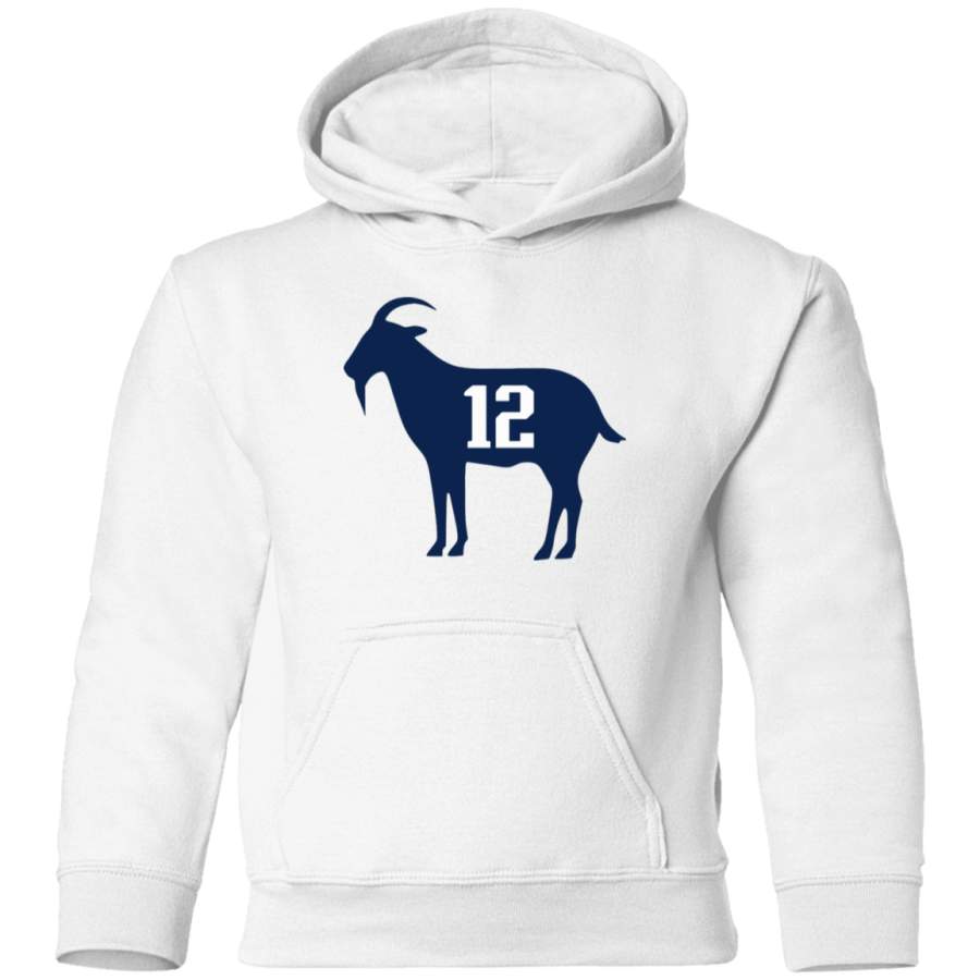 AGR goat tb12 tom Brady Toddler Pullover Hoodie