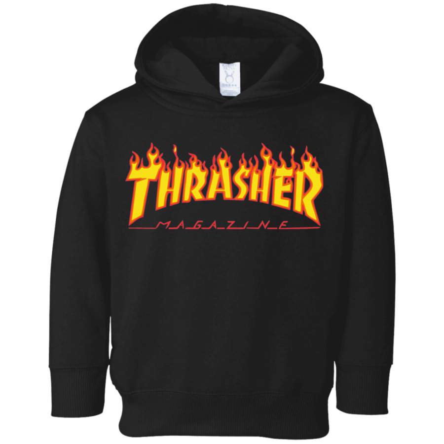 Thrasher Magazine Flame 3326 Rabbit Skins Toddler Fleece Hoodie